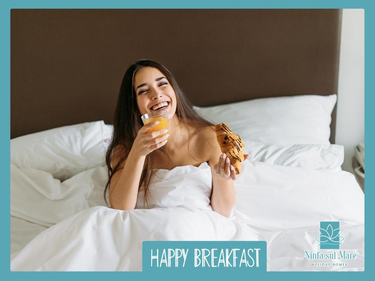 Ninfa Sul Mare Apartments 50 M E T R I Dal Mare Best Breakfast And Free Parking Капо Ватикано Екстериор снимка