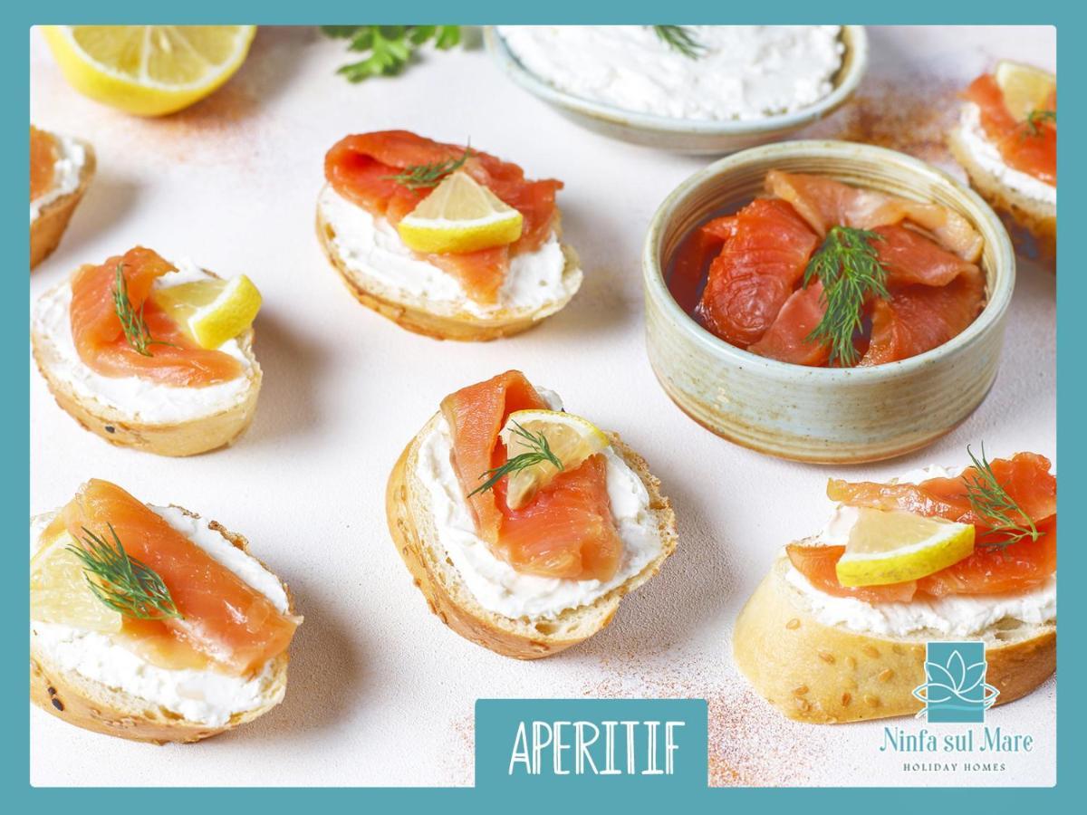 Ninfa Sul Mare Apartments 50 M E T R I Dal Mare Best Breakfast And Free Parking Капо Ватикано Екстериор снимка